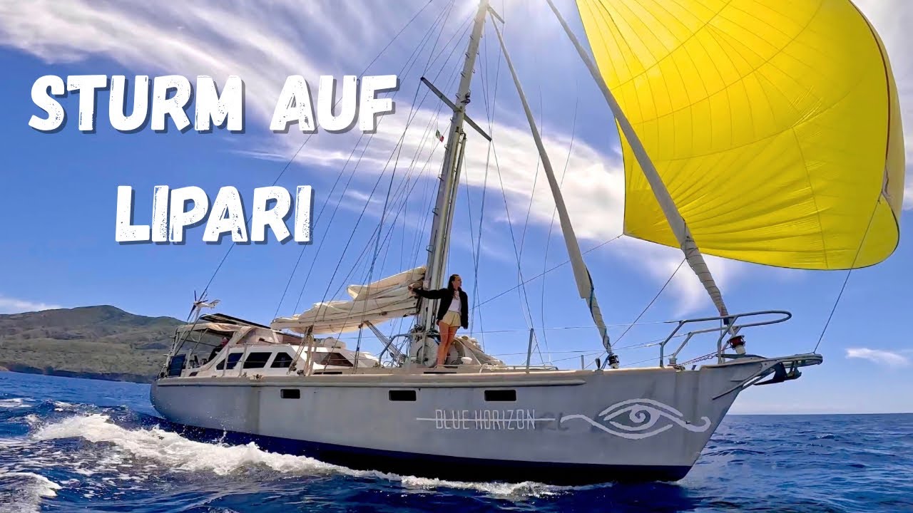 Das erste mal Segeln mit unseren Eltern. Wir erkunden die Liparischen Inseln.