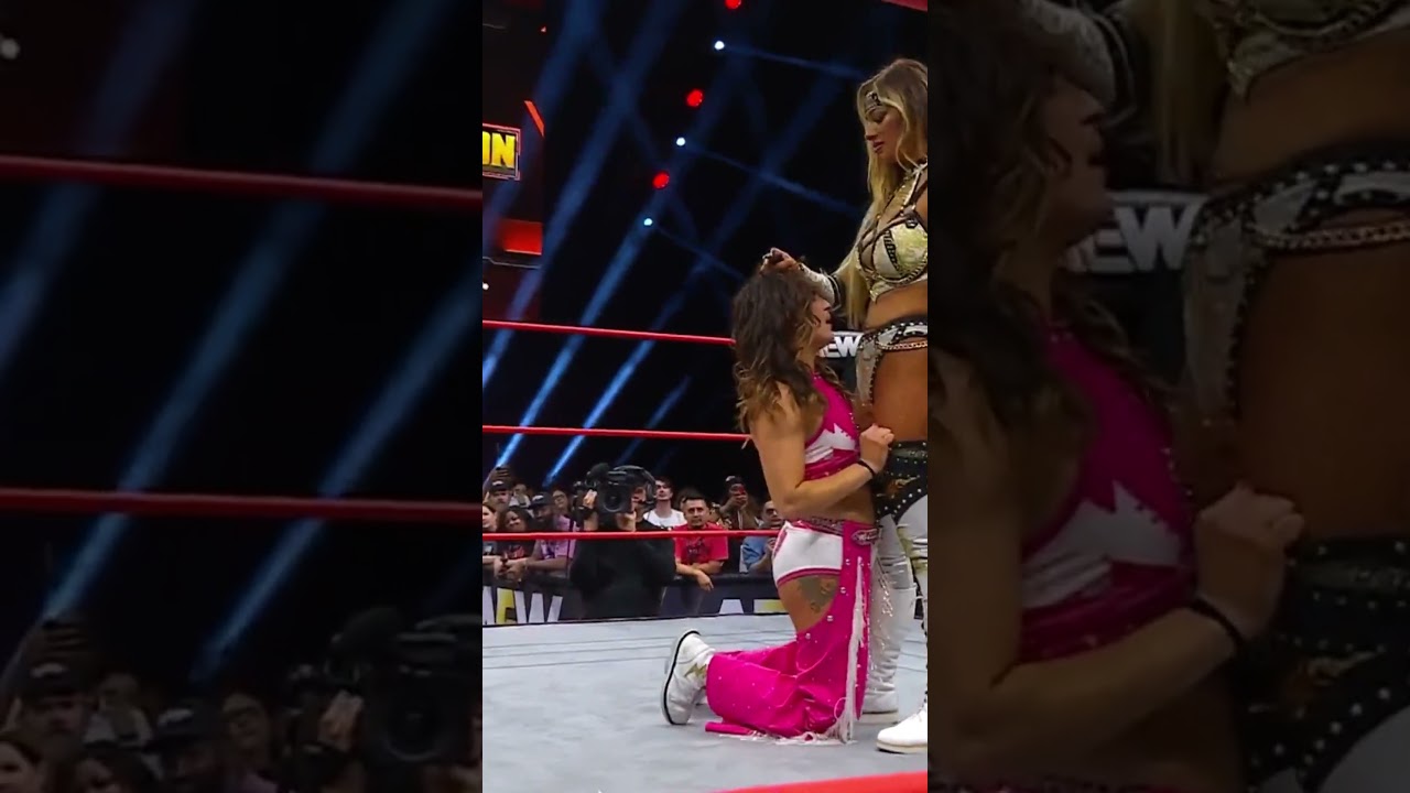 Меган Бейн сделала заявление из Thunder Rosa во время AEW Collision!