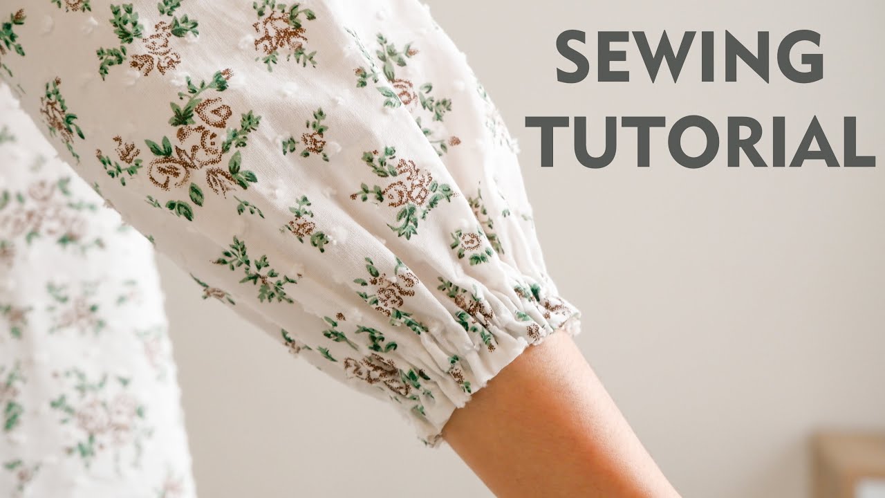 Sewing Tips And Tricks | Beautiful Sleeve Sewing Tutorial | Thuy Sewing