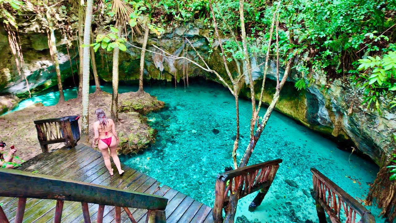 🔴GRAN CENOTE Y CENOTE DOS OJOS 🌴