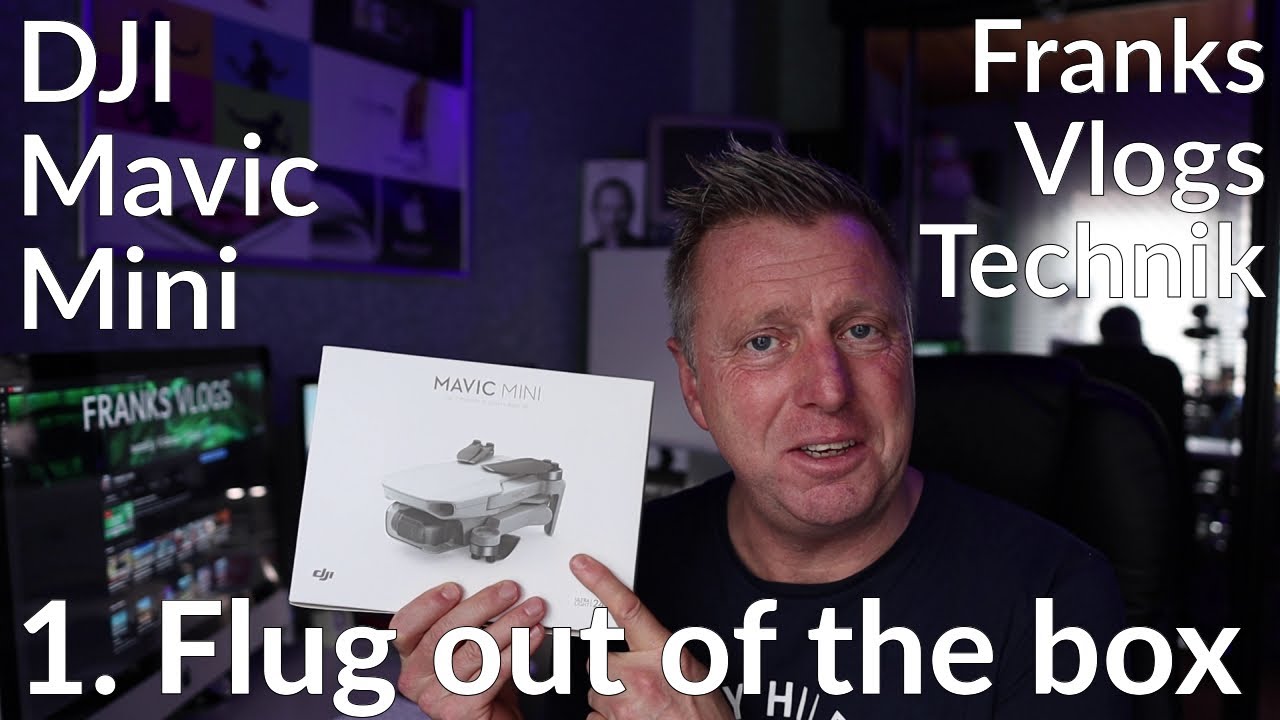 DJI Mavic Mini erster Flug Out of the Box Test & Schwierigkeiten DJI Mavic Mini Footage first flight