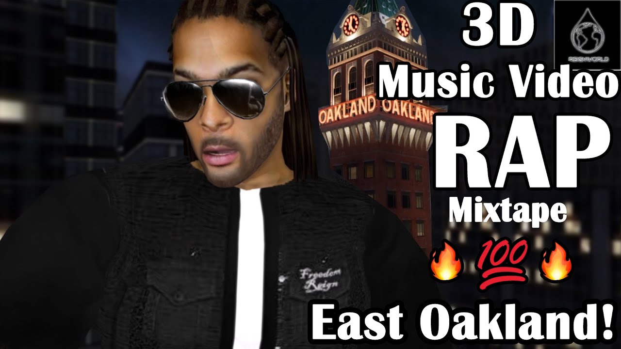 Woke Up & Changed "Blueberry Reign" (3D Rap Music Video) East Oakland