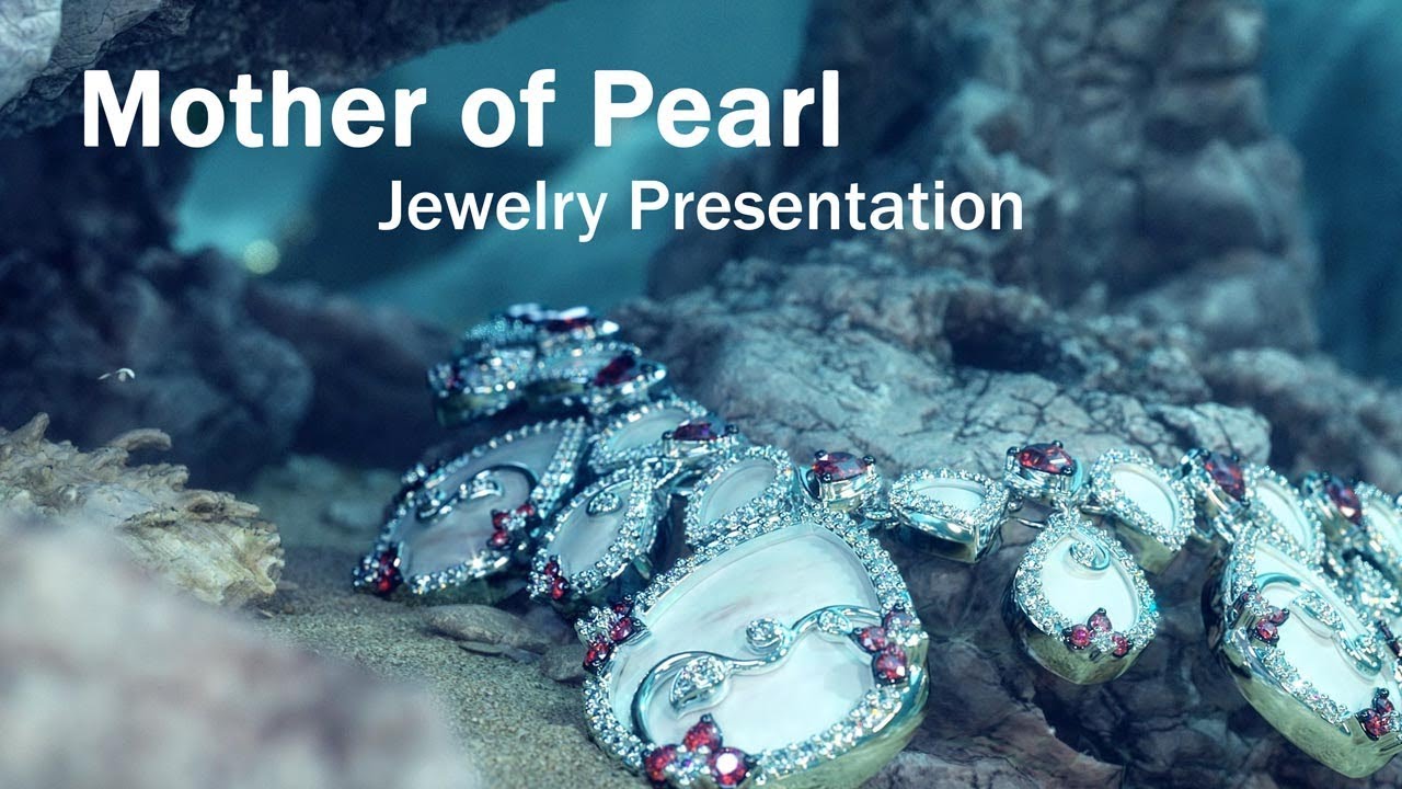 Mother of Pearl  - Jewelry Presentation - Visualization - Render