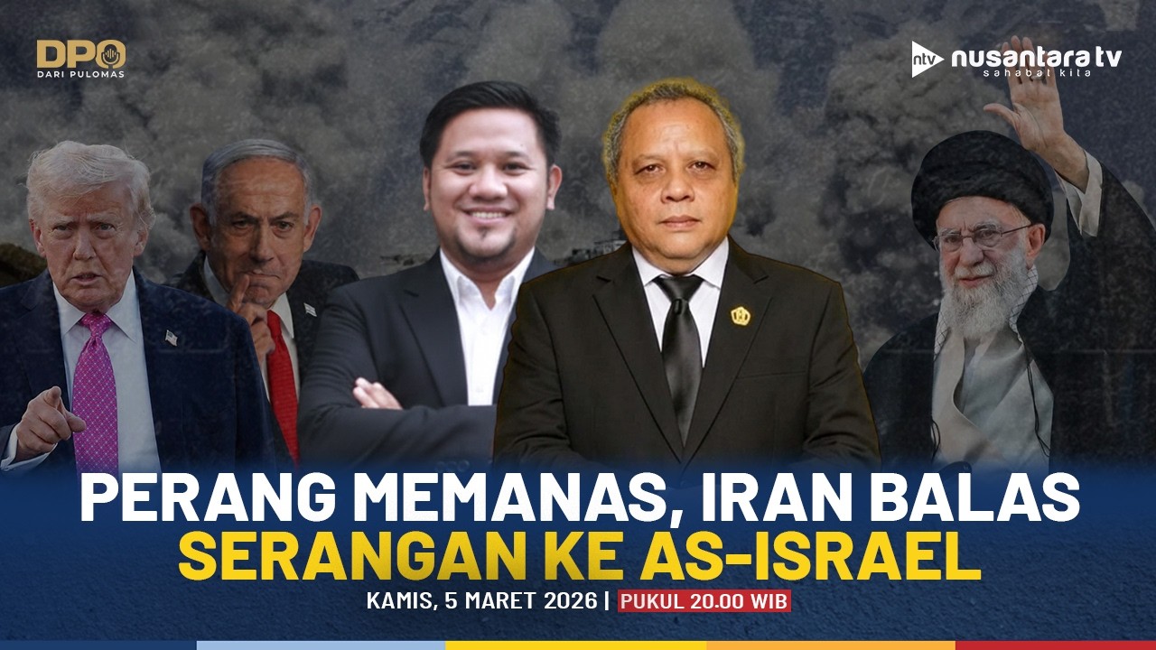 [LIVE] Perang Memanas, Iran Balas Serangan AS-Israel | DPO PODCAST