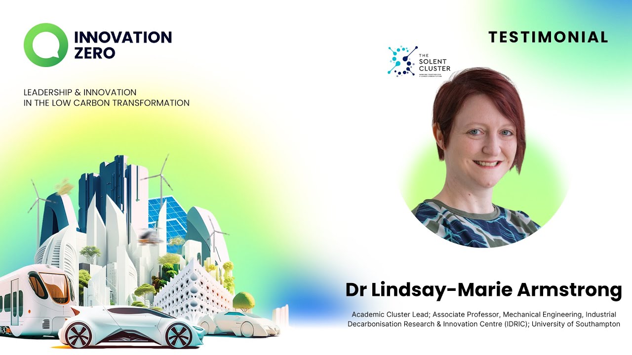Dr Lindsay-Marie Armstrong, Solent Cluster