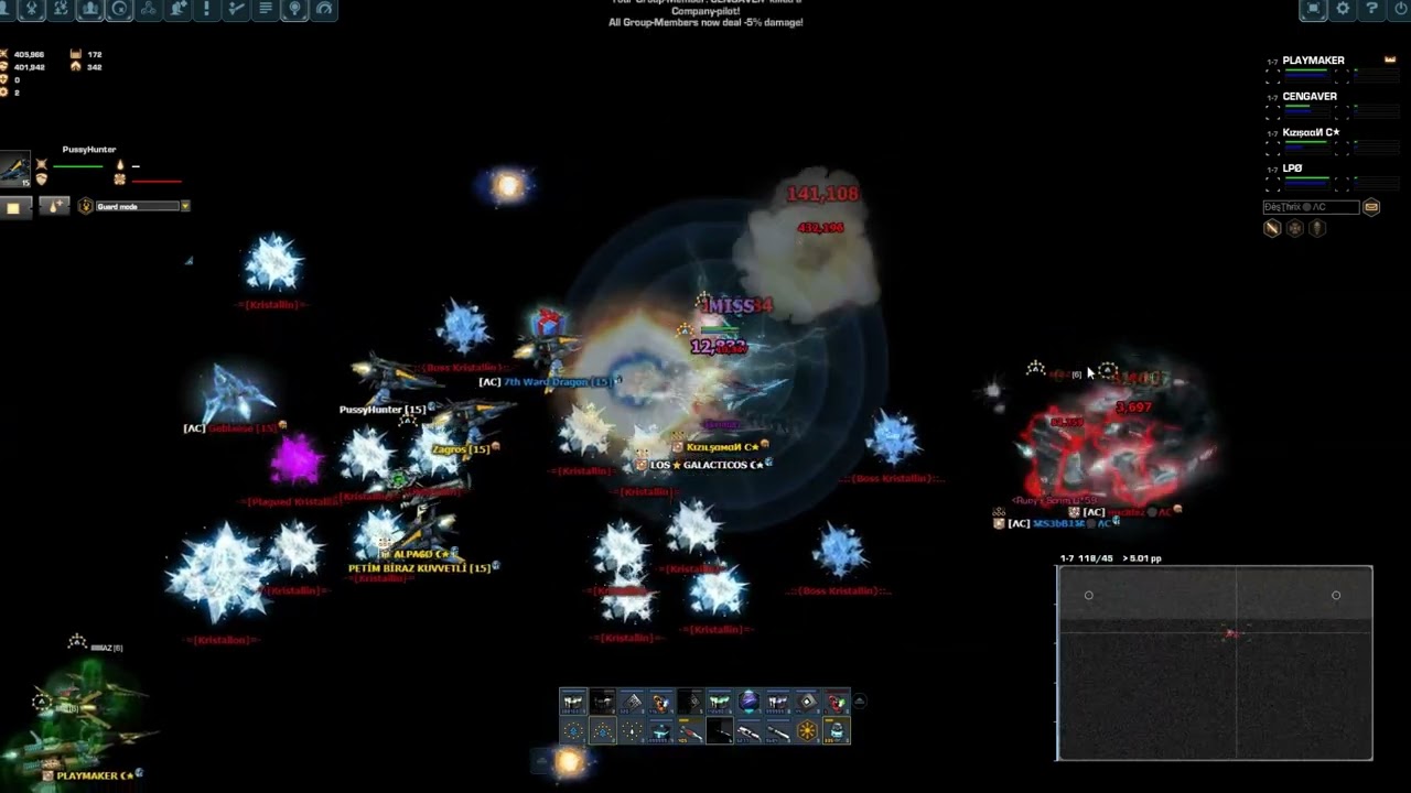Pink Galaxy Map War  2023 (☾✮ VS LORD-AC)