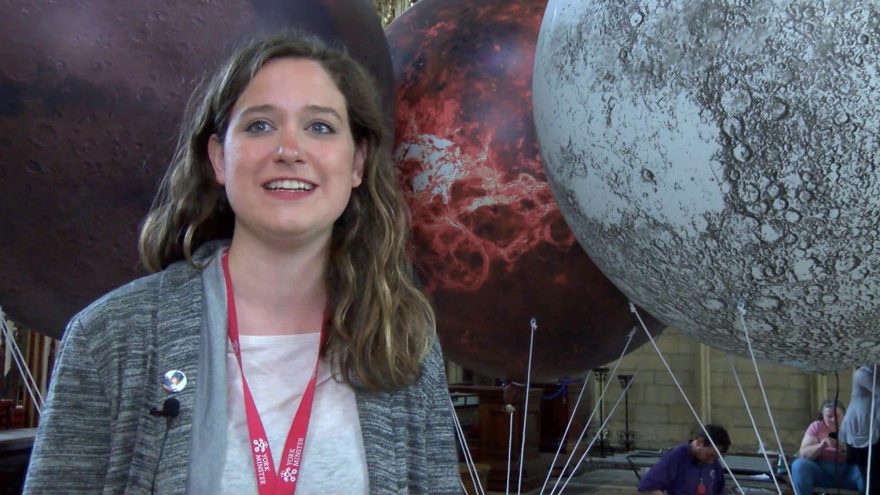 York Minster Mystery Plays -The planets arrive!