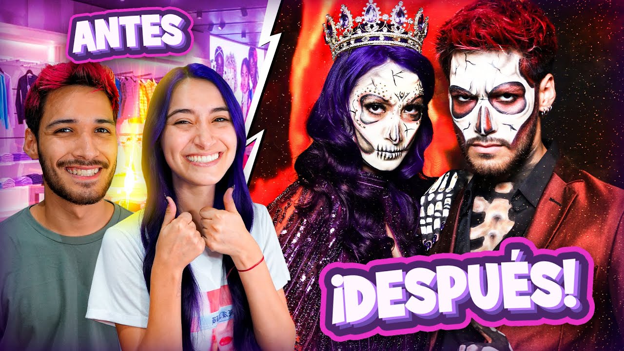 NOS CONVIRTIERON EN CALAVERAS💀POR UN DÍA Y ESTO PASÓ!!