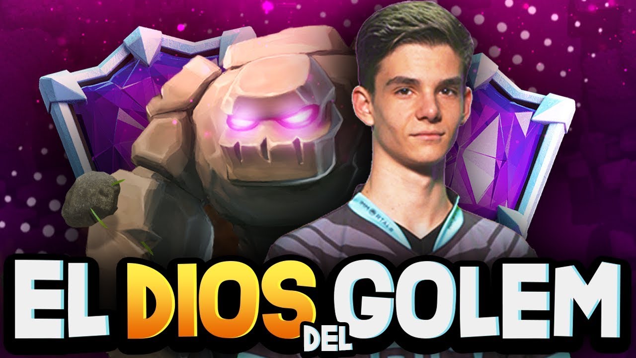 ¡¡ EL MEJOR JUGADOR DE GOLEM DEL MUNDO, ASÍ LLEGÓ AL TOP MUNDIAL +7200 COPAS !! - CLASH ROYALE
