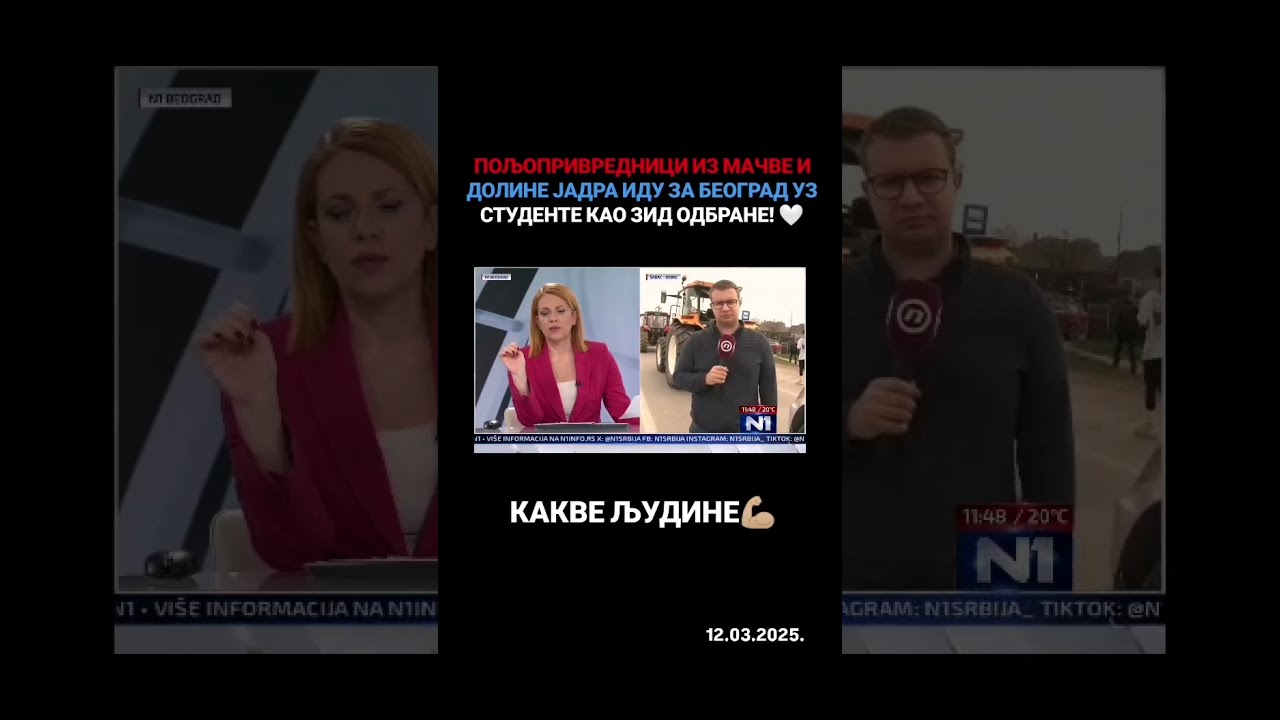 Ide MAČVA ide DOLINA JADRA za Beograd