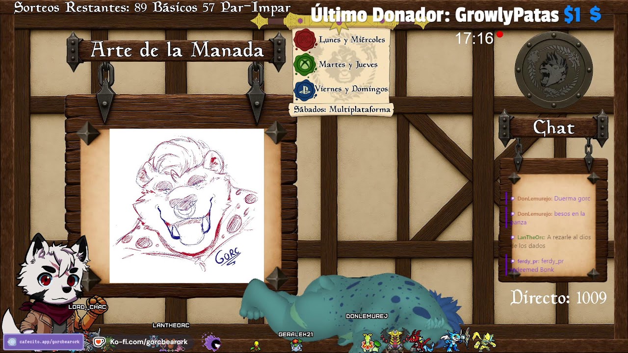 Lunes de Craftingzz y farmeo de mascaritas