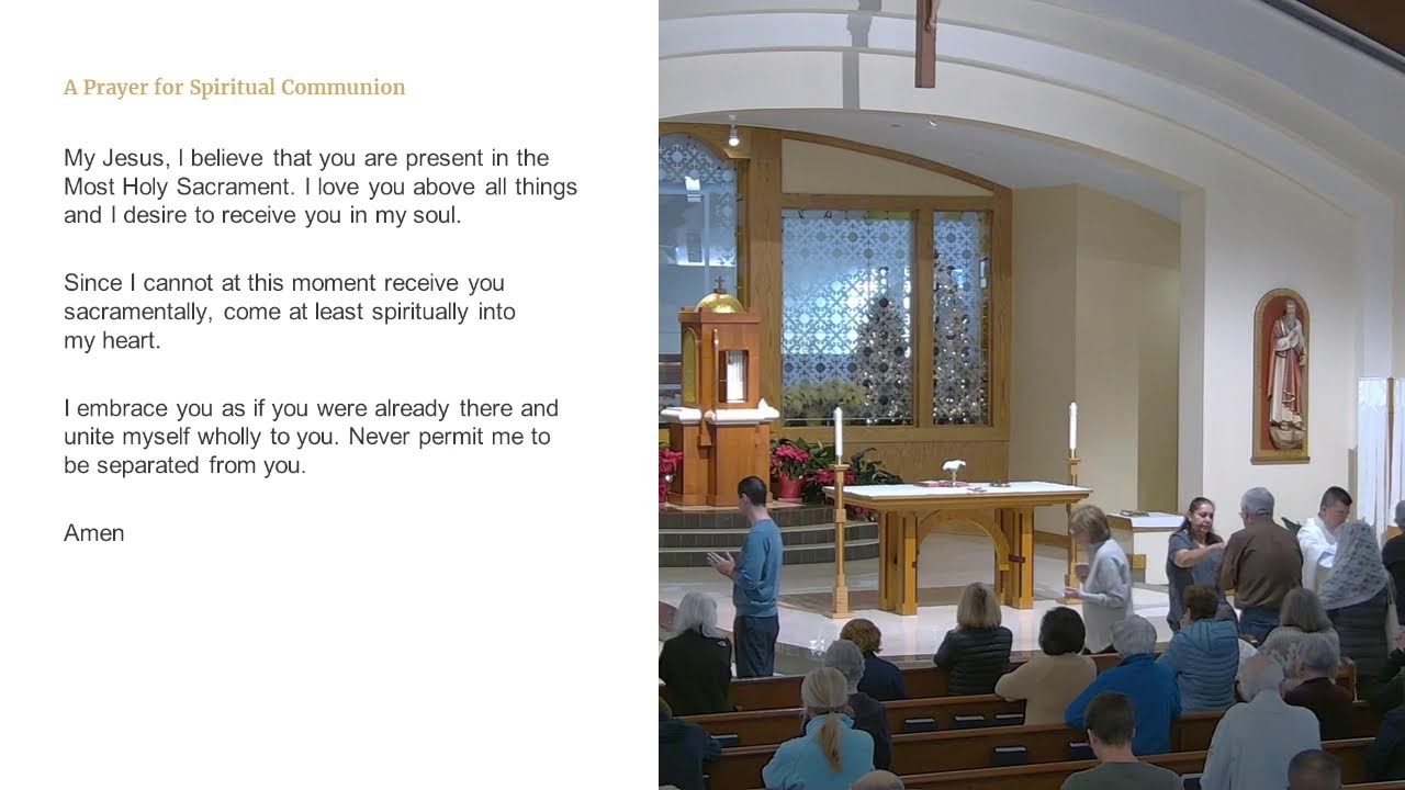 Daily Mass January 5, 2026