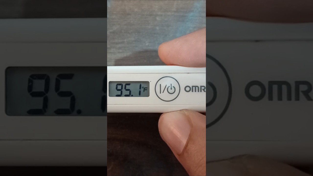 OMRON thermometer unit change ( C to F ) or ( F to C )