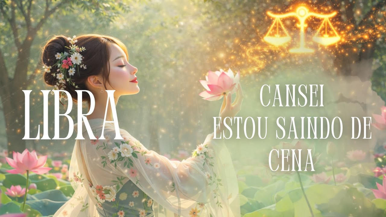 LIBRA ♎️ CANSEI- ESTOU SAINDO DE CENA  -  #library #signolibra #tarotcardreading