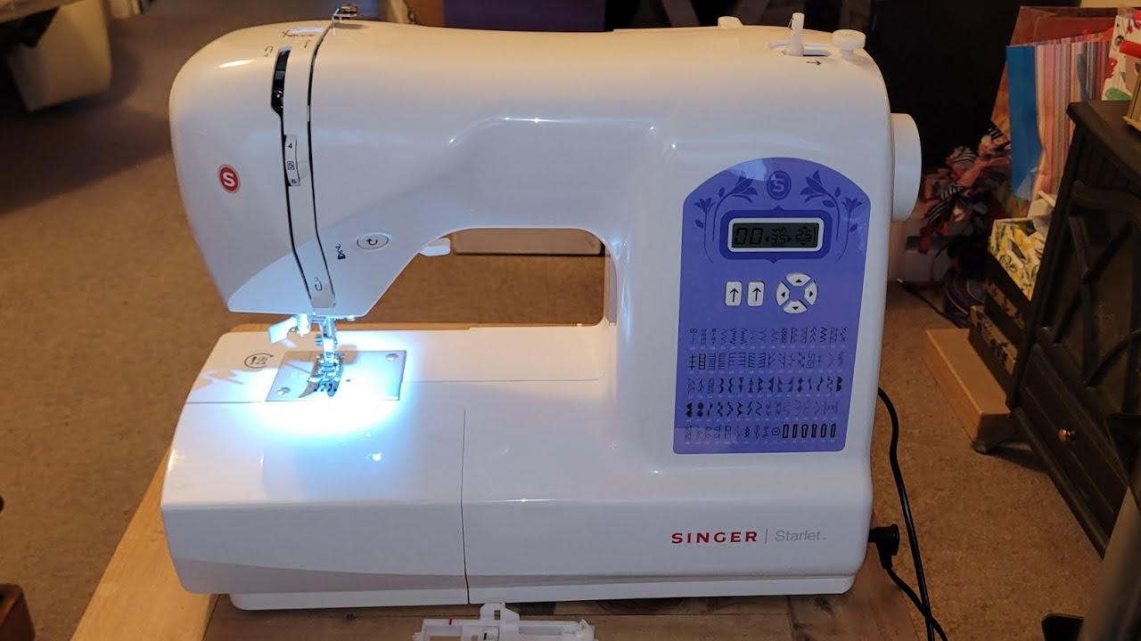 New 2023 Singer Starlet 6680 Sewing Machine. My review & initial thoughts. #sewing