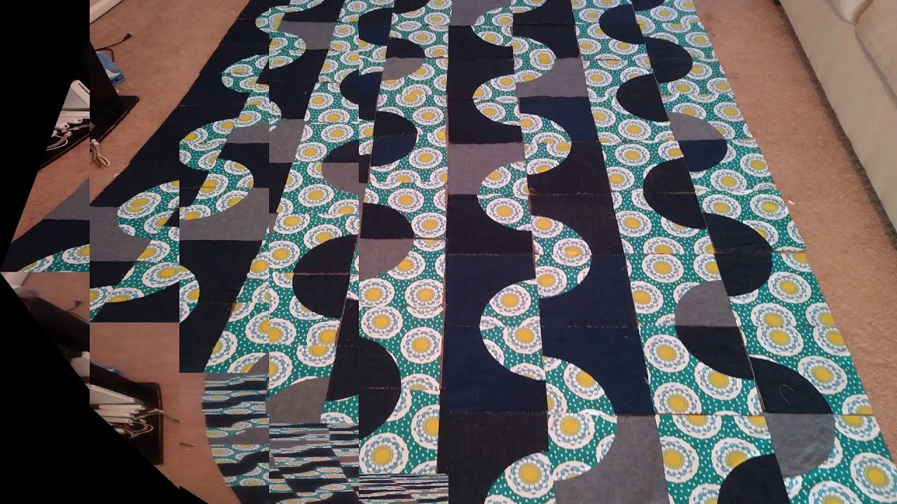 Drunkard's Path Quilt #3: Block Layouts!