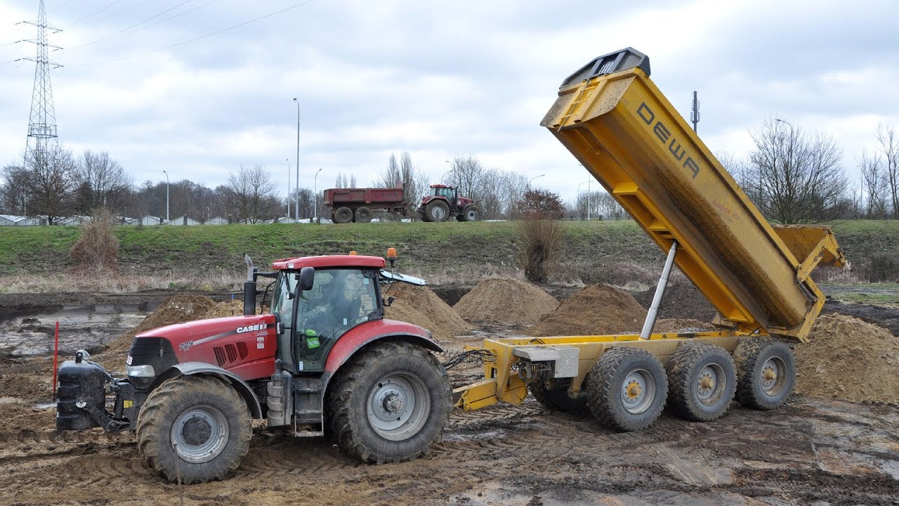 Grondverzet met Case IH & DEWA