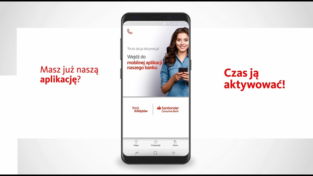 Jak aktywować aplikację mobilną Santander Consumer Banku?