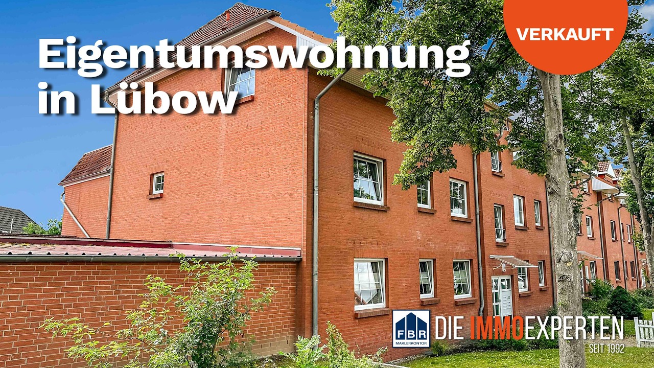 Lübow | Geräumige Dreizimmerwohnung mit Loggia und Garage