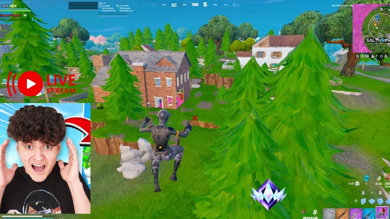 Playing Fortnite Until I hit Unreal....