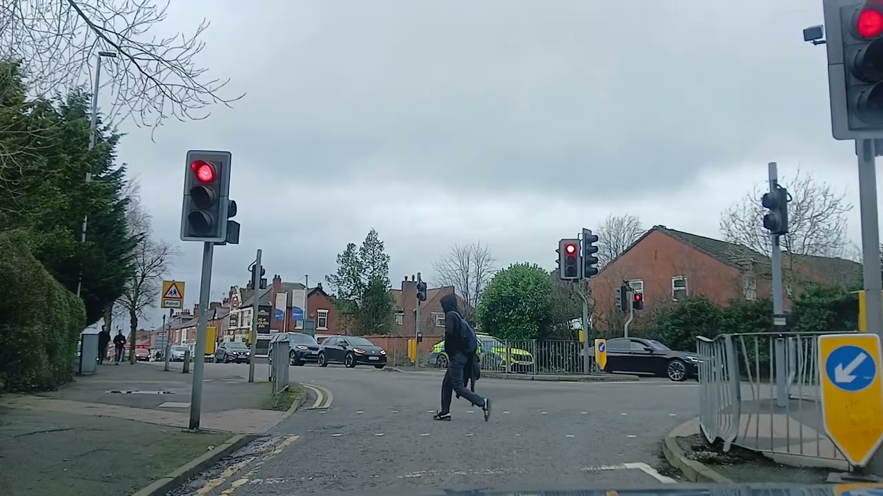 Dashcam burbage to hinckley february 12th 2026