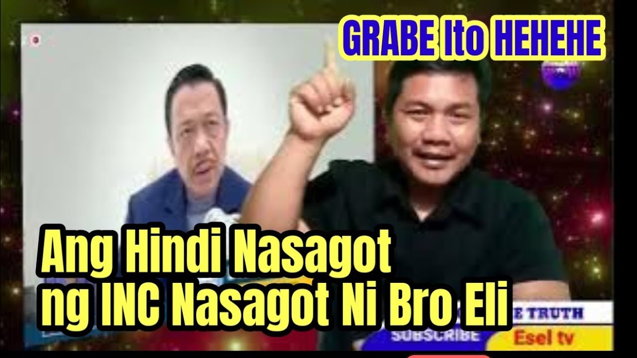 Bible Study Ang di masagot ng INCM nasagot ni Bro Eli 