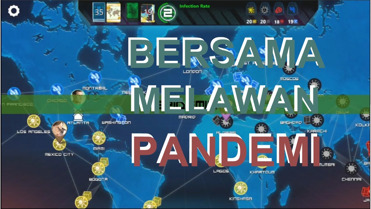 Bersama melawan pandemi! Pandemic Game Indonesia