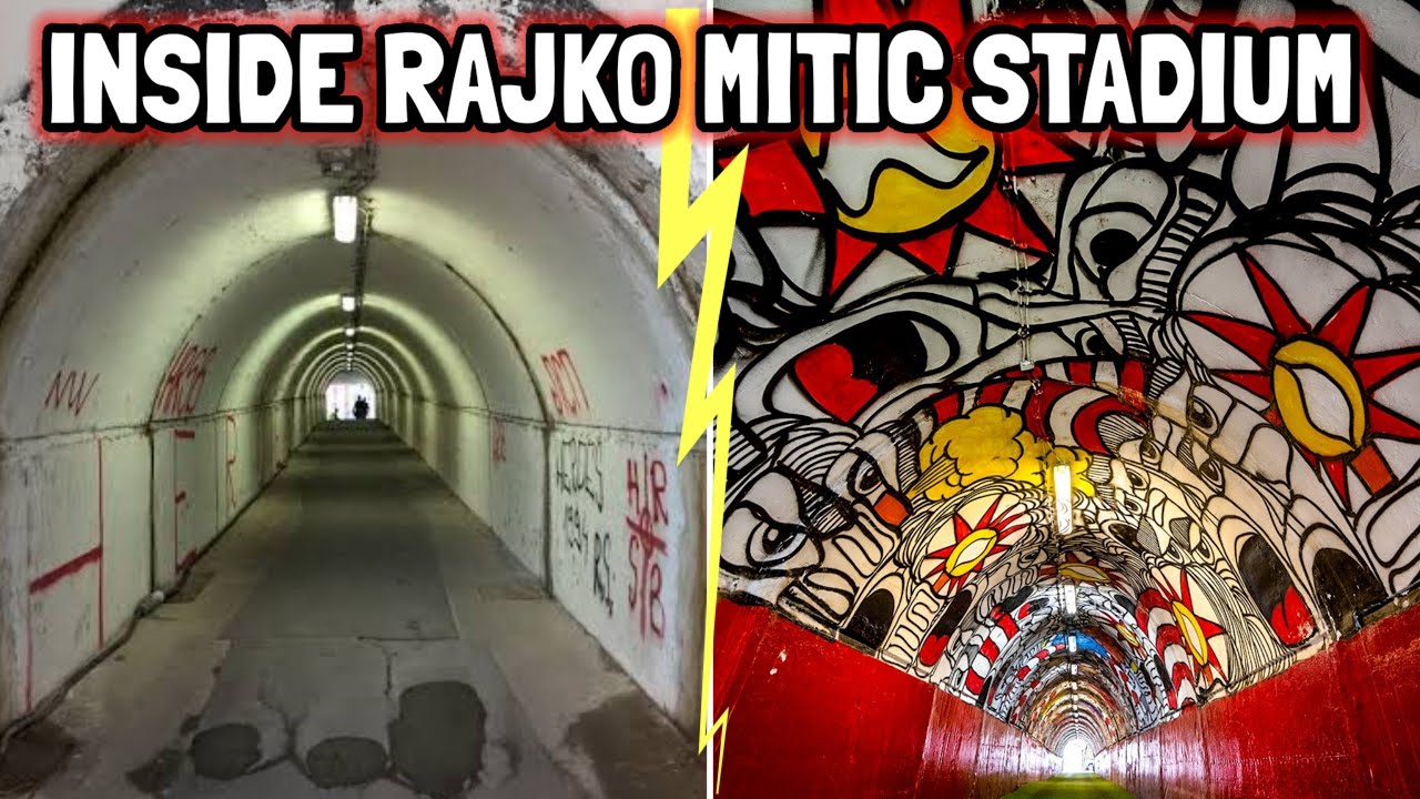 WHAT A TUNNEL! Inside Rajko Mitic Stadium! Beautiful Tunnel Transformation!Home Of Red Star Belgrade
