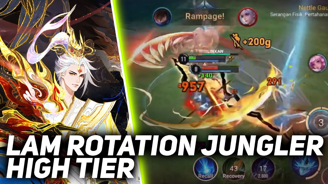LAM ROTATION JUNGLE HIGH TIER | ЧЕСТЬ КОРОЛЕЙ