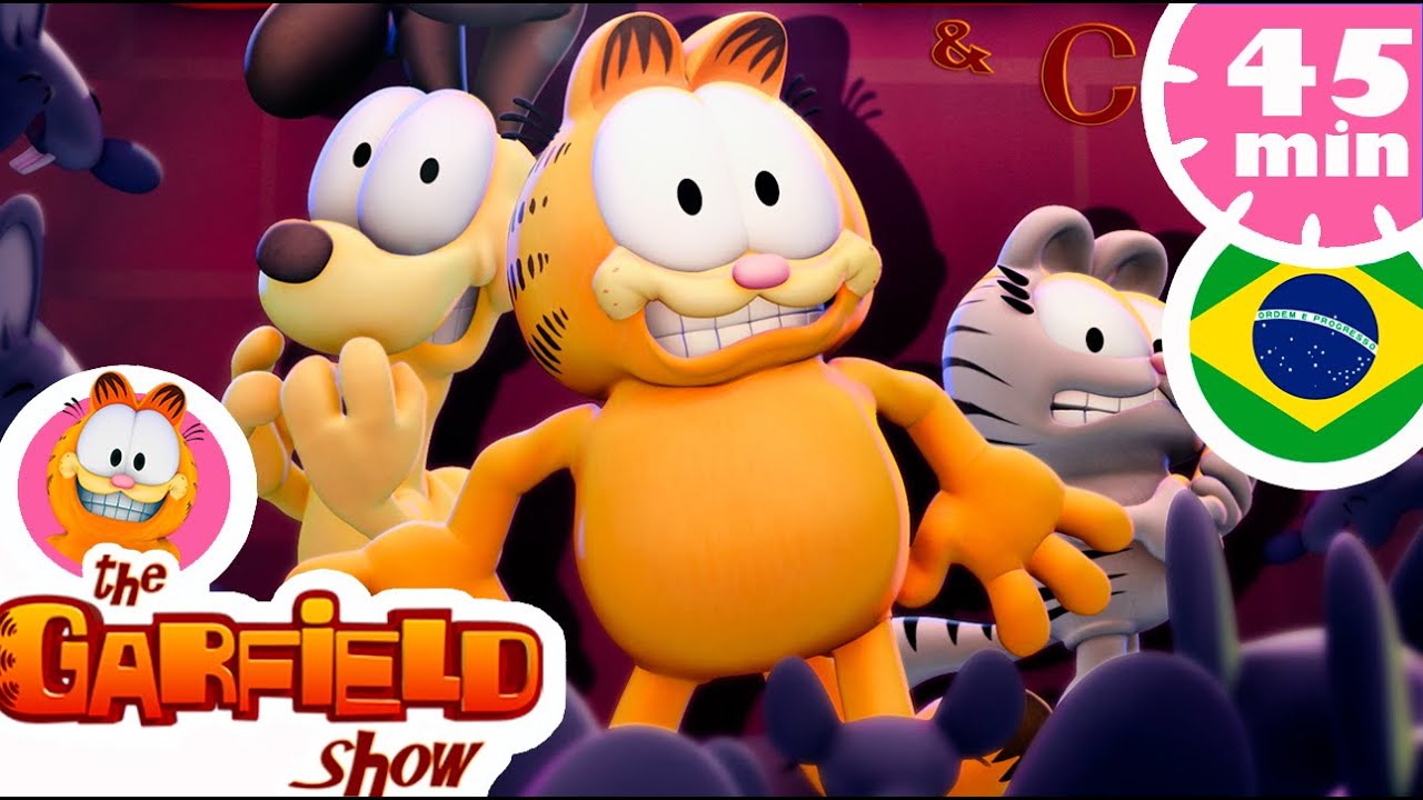🐀 Garfield contra roedores🐀 Garfield em Português