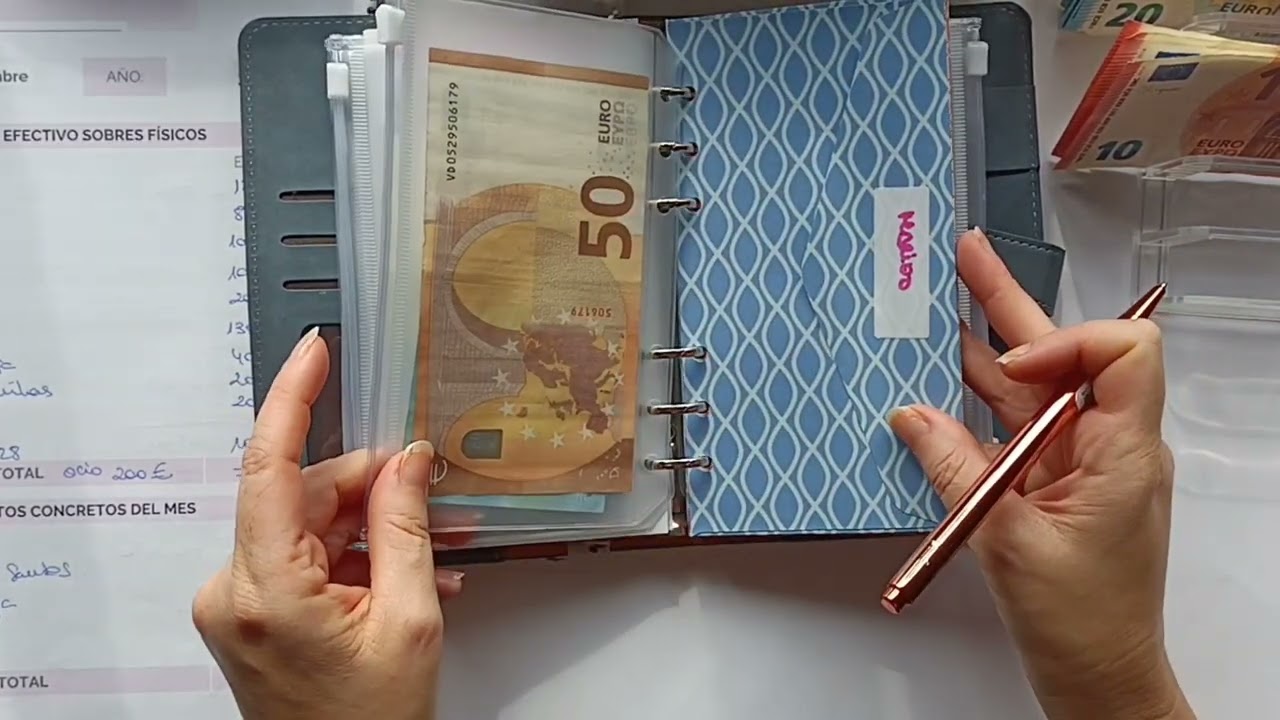 RELLENO DE SOBRES EN EFECTIVO NOVIEMBRE - CASH STUFFING- ORGANIZACION DE DINERO