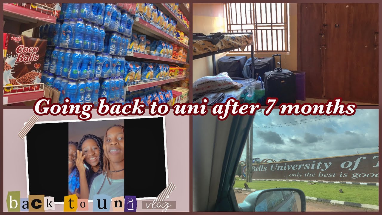 BACK TO SCHOOL VLOG(final year)/Bells university resumption vlog/Hostel room tour