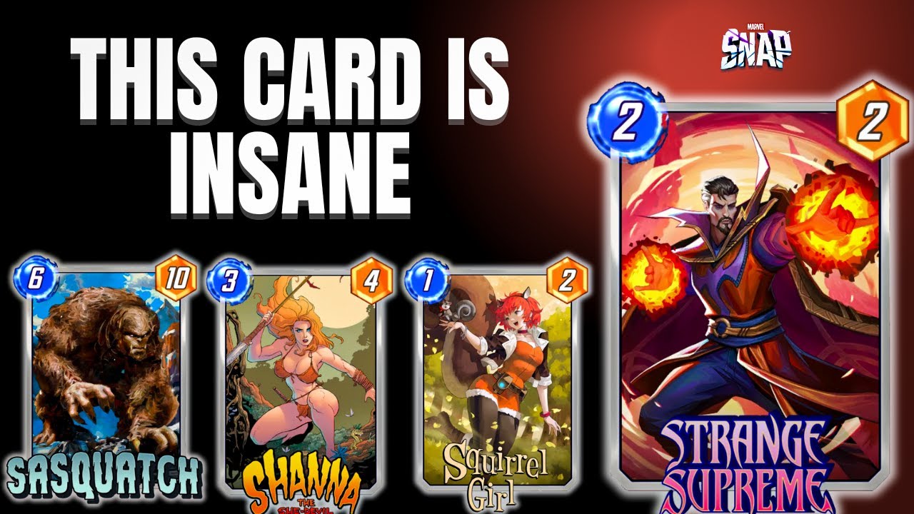 Strange Supreme Is the Most INSANE Card This Month in Marvel Snap!