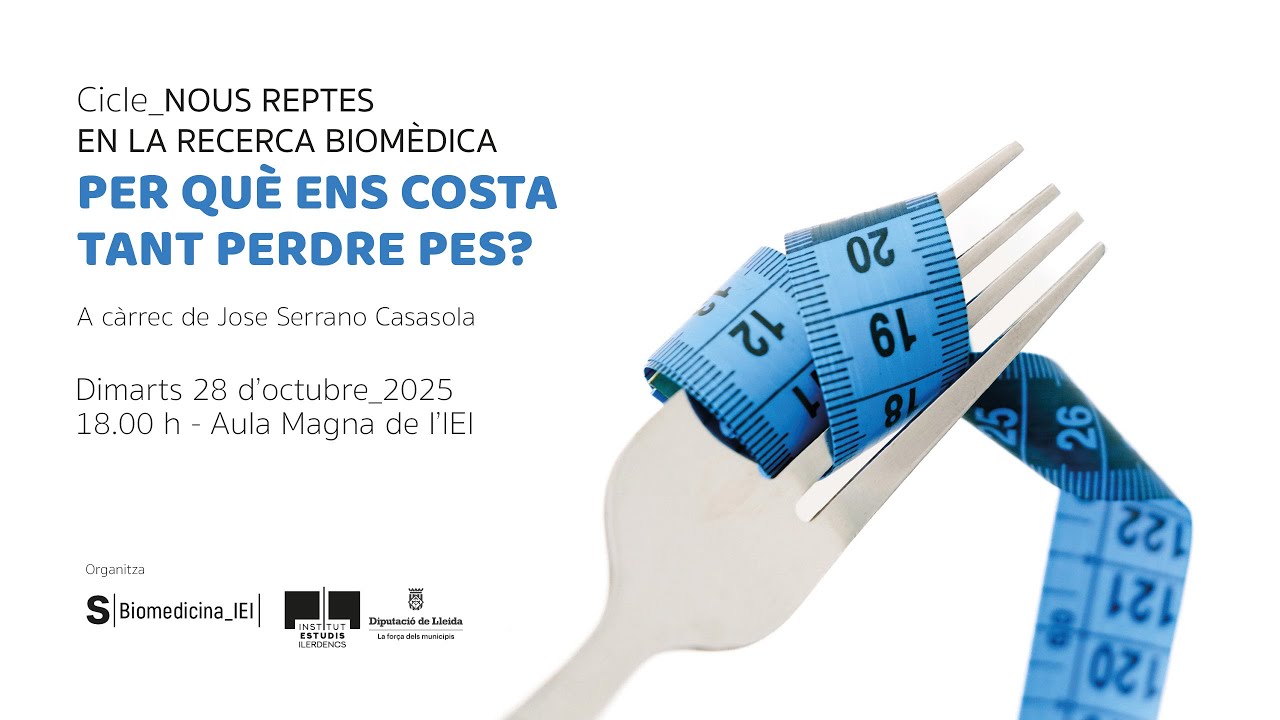 Nous reptes en la recerca biomèdica: ¿Por qué es tan difícil bajar de peso?