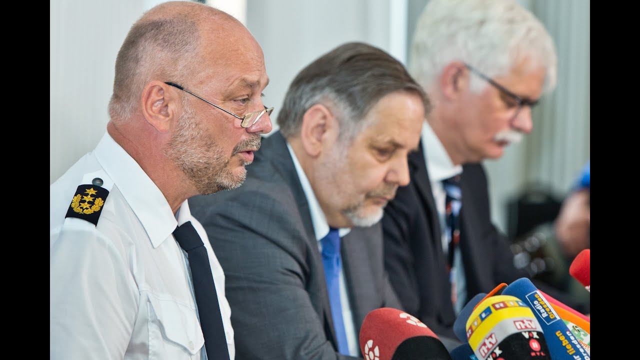 Die Pressekonferenz im Fall Anneli-Marie