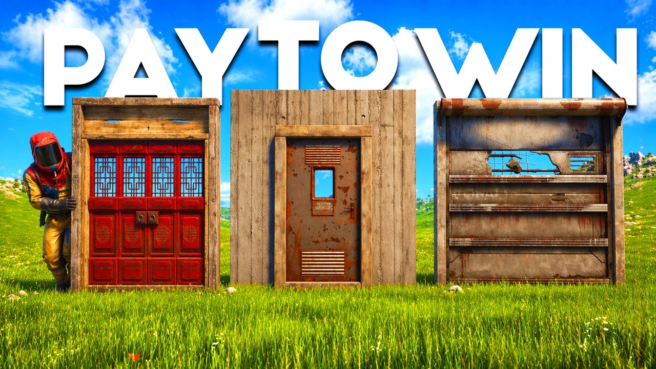 Ranking the BEST P2W Door Skins in Rust 2026