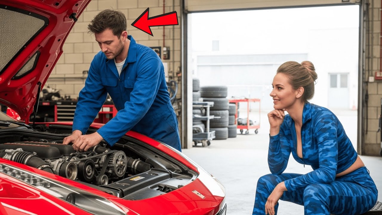 „Wenn Du Mir In 10 Minuten Den Ferrari Reparierst, Gebe Ich Dir Eine Chance“ Bis Er Sie Überraschte…