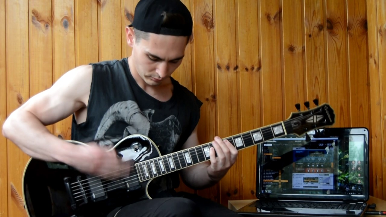 Decapitated - Deathvaluation (Guitar Cover w/solo)
