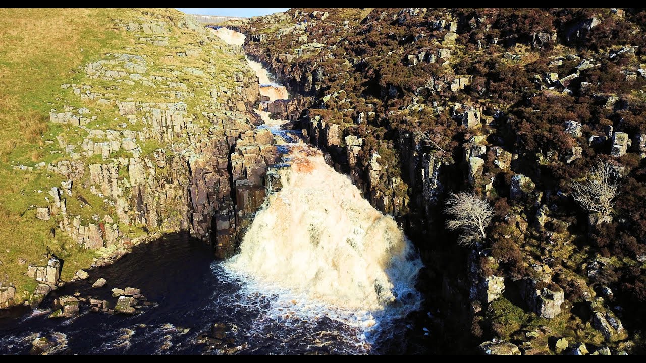 Cauldron Snout by drone.