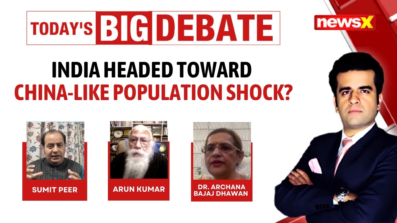 India&rsquo;s Fertility Rate Drops To Lowest-Ever | India Headed Towards Population Shock? | NewsX