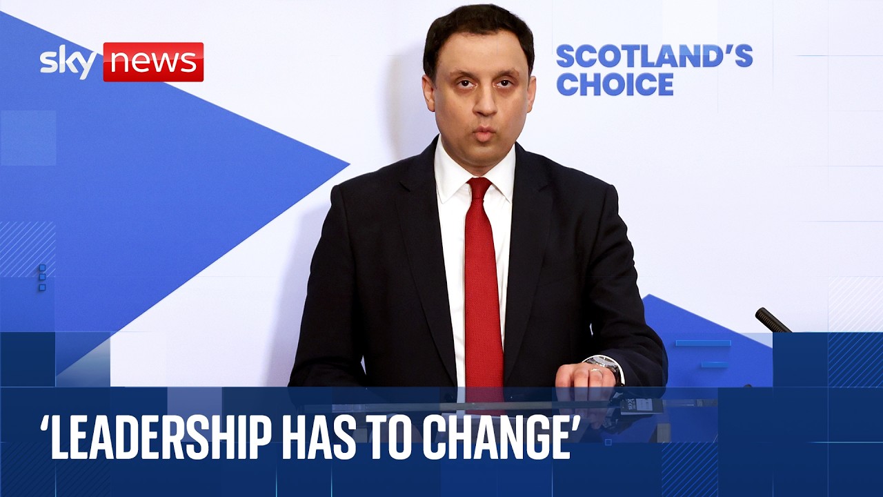Scottish Labour leader Anas Sarwar set to call for Keir Starmer to resign | News conference
