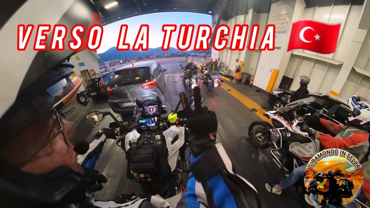 Turchia in Moto in Due 2024 ep.1 da Bari alla frontiera Turca.