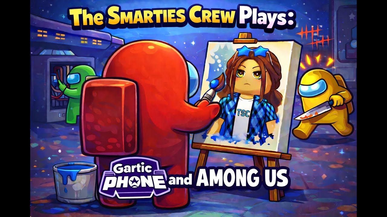Art and Imposters : Gartic Phone Then Among Us