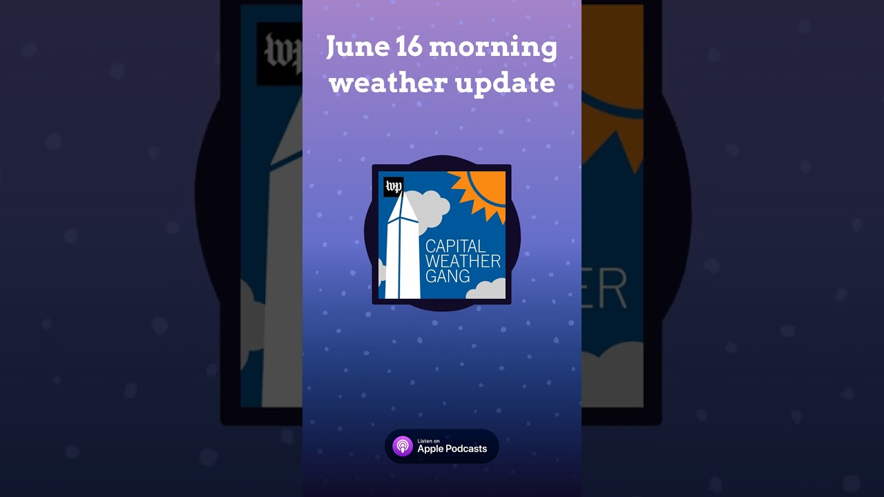 June 16 - June 16 morning weather update - 60s - Nightfall 9:16