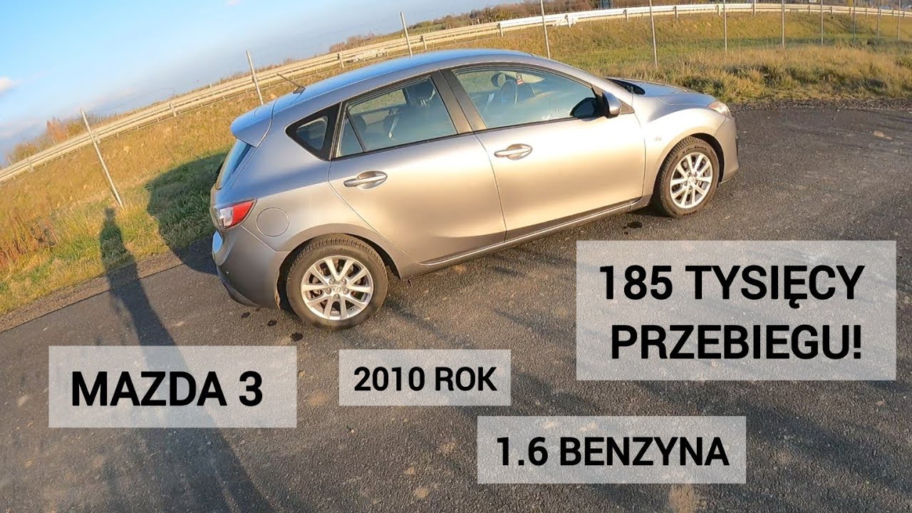 Mazda 3 z silnikiem benzynowym 1.6 - recenzja cz.1 | #autovlog 1