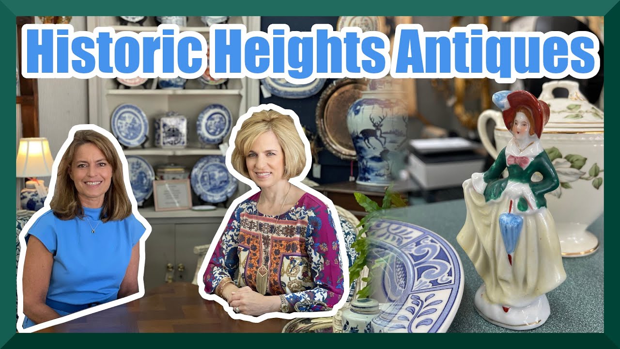Antique, Mid-Century, and a Modern mix in this historic Houston Heights Antique Shop!