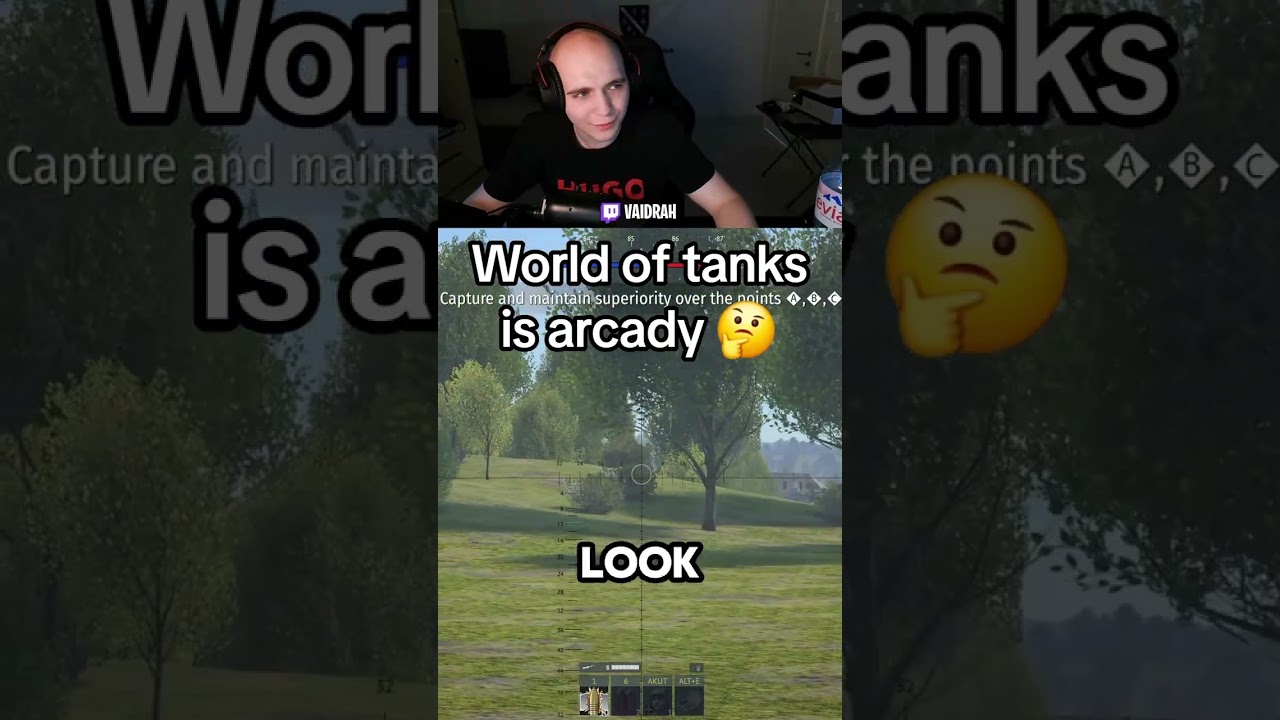 World of tanks too arcade 🤔 #warthunder #worldoftanks