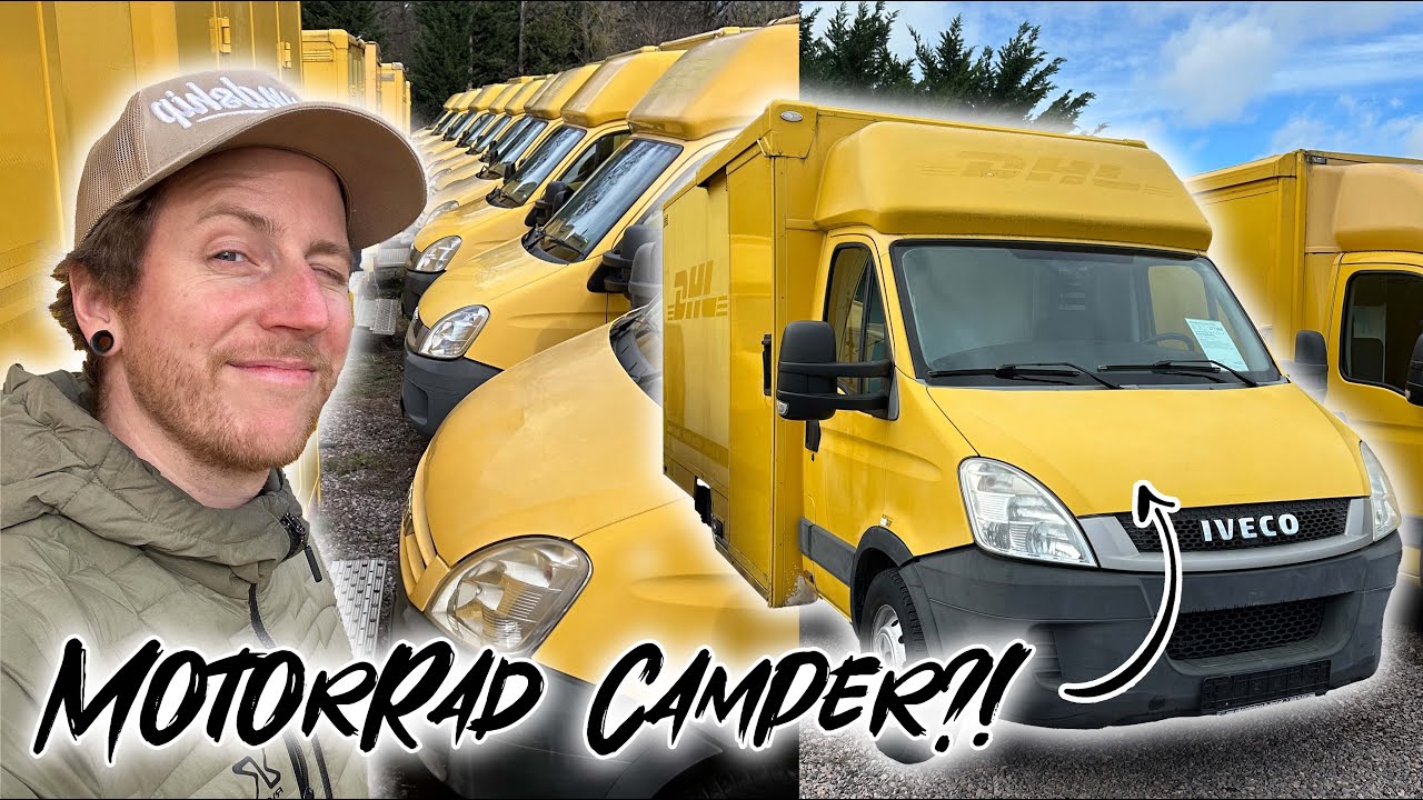 Macht ein DHL Koffer als Motorrad Campervan Sinn?! Freundships Woche 6/24