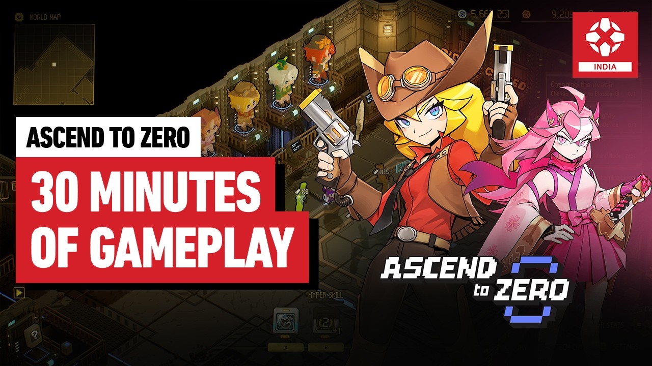 Ascend To Zero- First 20 Minutes of Gameplay! | A Fast Paced Bullet-Hell Roguelite #ign #ignindia