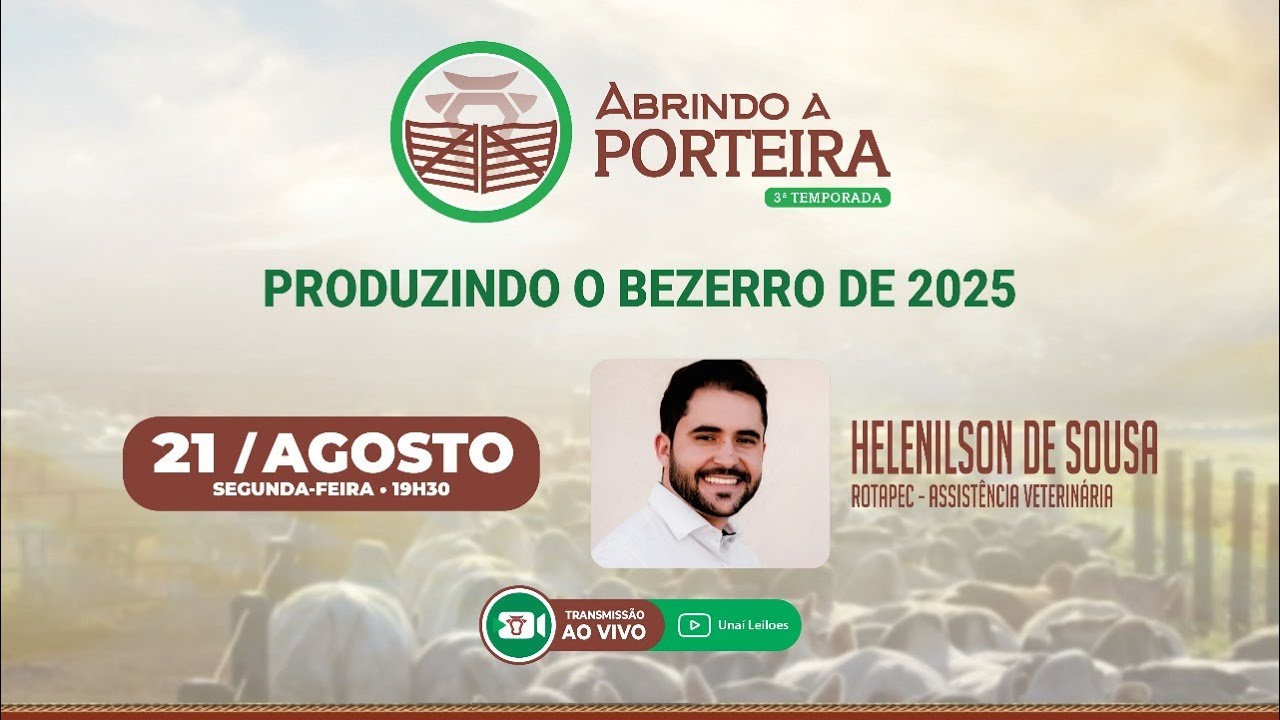 PRODUZINDO O BEZERO DE 2025- ABRINDO A PORTEIRA COM A UNA&Iacute; LEIL&Otilde;ES #102 - 21/08/2023